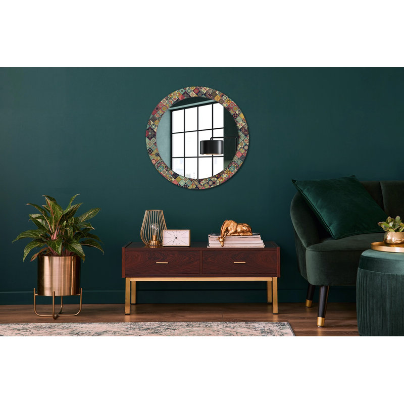 Huldar Glass Flat Wall Mirror