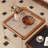 Retro solid wood rock board retractable