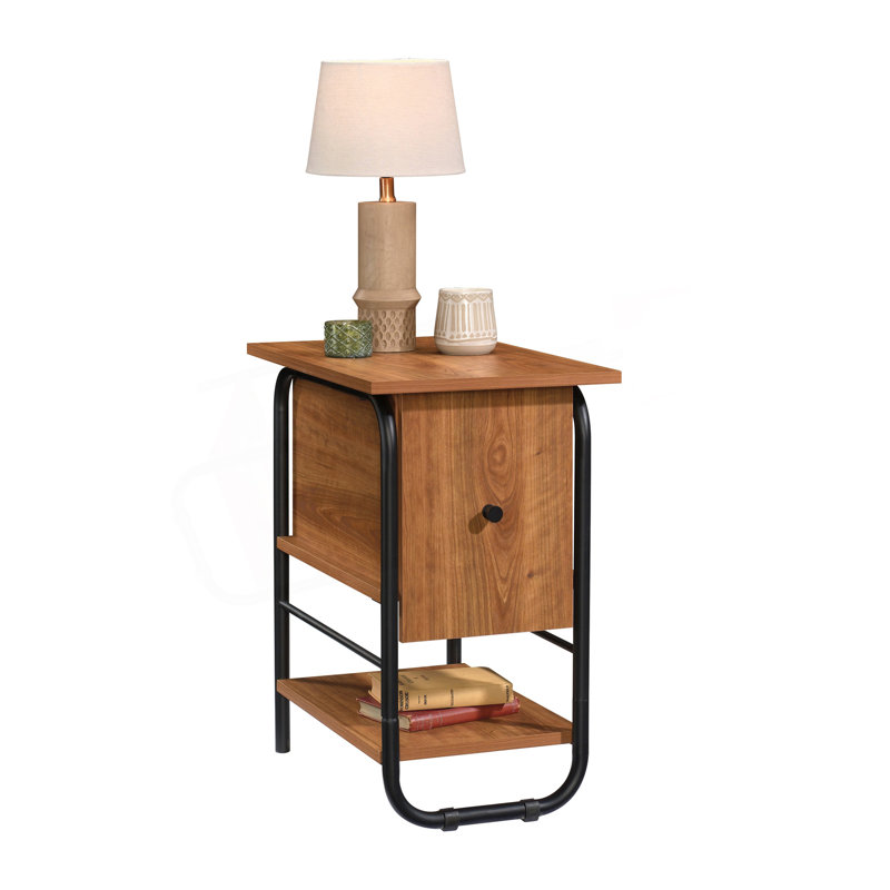 Table d'appoint avec rangement dissimulé