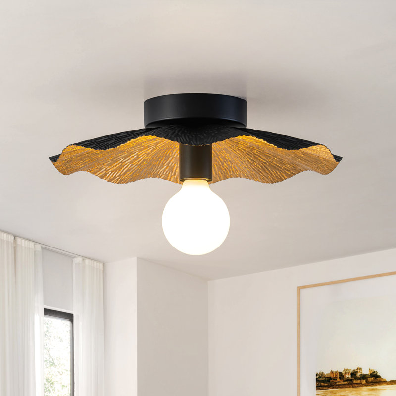 Flower Semi Flush Mount