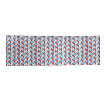 Chenille Geometric Indoor Rug