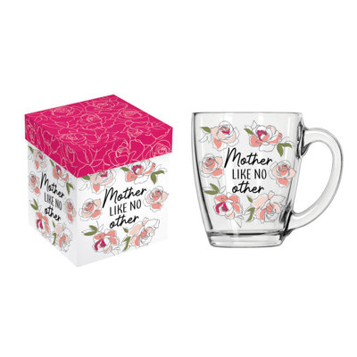 Grande tasse à café en verre Sazmin