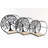 Hibba 3 Piece Circle Accent Shelf