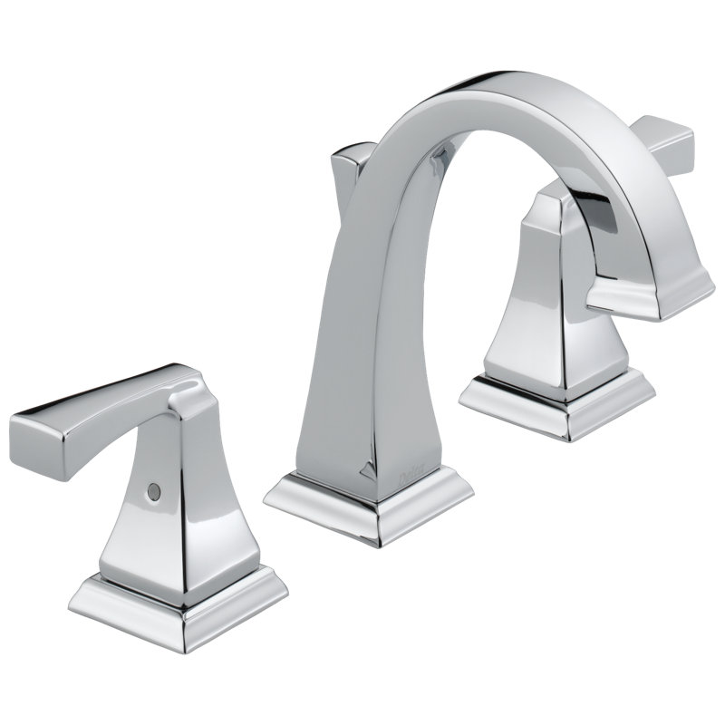 TWO HANDLE WIDESPREAD LAVATORYFAUCET, Chrome