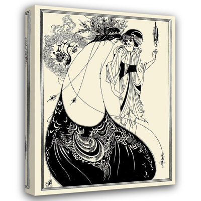 Astoria Grand Beardsley, galerie d'art Aubrey, Salome 1894, jupe de paon