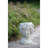 Cement Wall Bust Planter, 8"X9"X11.5", Gray, With Floral For Garden Charm Planter Home Office, 7.9X8.9X11.6",-81899265