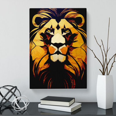 Lion Montage - Wrapped Canvas