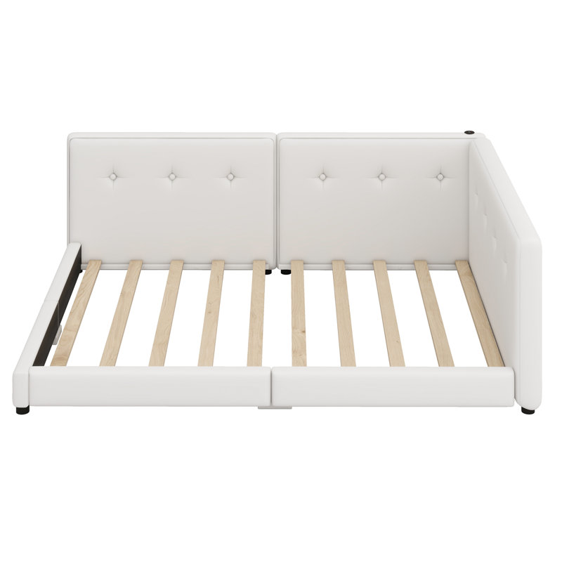 Upholstered, Beige