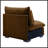 Armless Sofa