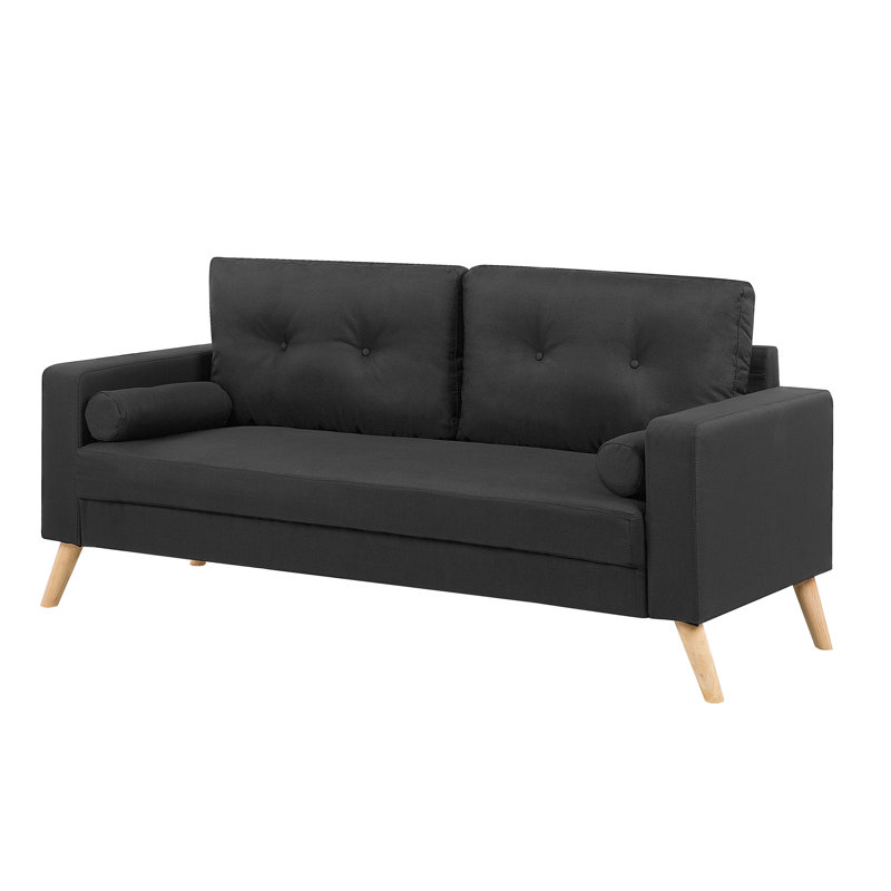 Evan 2 Seater Sofa, Black