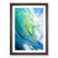The Curl of a Wave in Abstract - Picture Frame Graphic Art Print-55737462-55737463