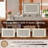 3-In-1 Vanity Desk With Lighted Flip-Top Mirror & Adjustable Cabinet, Makeup Dressing Table With Stool, Dresser With Drawers For Bedroom, White