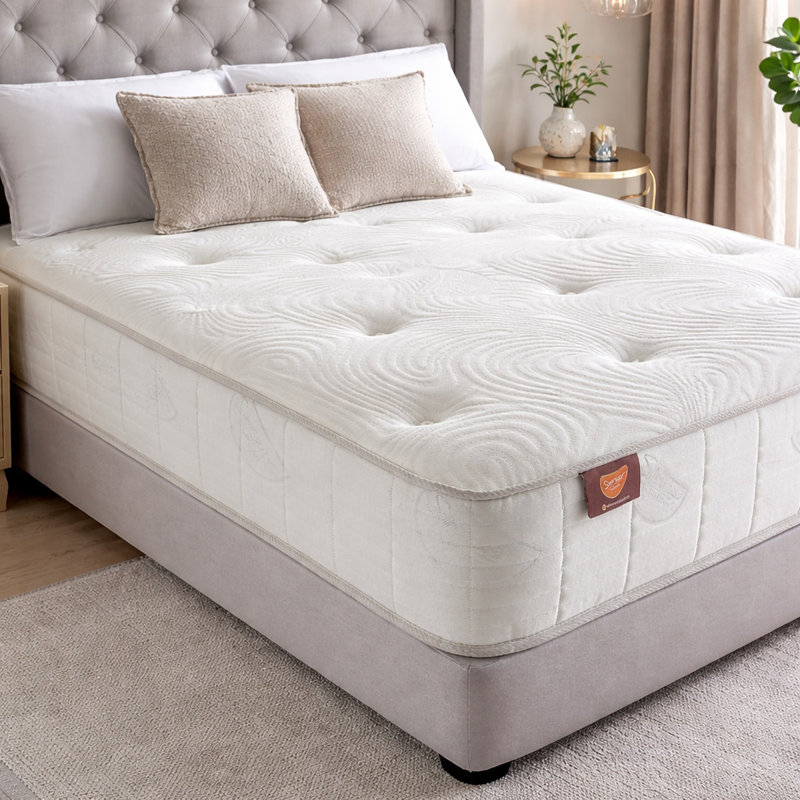 Sareer Latex Comfort Coil Mattress, Small Double (4')