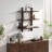 Shouji 3-Tiered Solid Wood Floating Shelves with Reversible Bevel Edge, Hidden Hardwares, 15-min Quick Assembly - Set of 2-1674633770-1675018156