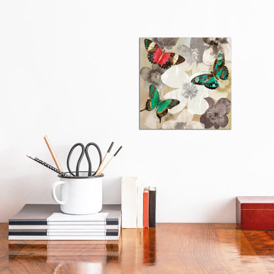 Aflutter III by Aimee Wilson - Wrapped Canvas Print