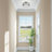 Haney Linen Blend Semi Flush Mount-1297012550-1297012557