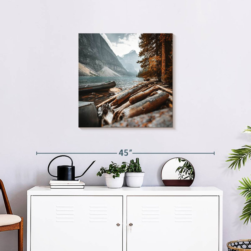 Alvord Moraine Lake Mountain View, H 24 po x l 24 po