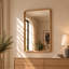 Oak Framed Large Full Length Mykelti Mirror-661135595-661135598