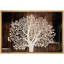 Panneau de bois effet silhouette d'arbre tapisserie, nature sauvage, illustrations, décor rustique-102297771-102297774