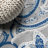 Asgard Paisley High-Low Light Gray/Blue Indoor/Outdoor Rug-1055695240