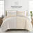 Duvet Cover Set Patterned Microfiber Ultra Soft Bedding in Gingham Check-105814166