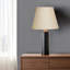 Abat-jour empire en lin beige