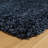  Ultimate Shag Modern Solid Color Navy Blue Polypropylene Thick Plush Shag Area Rug-2115070155