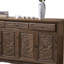 Buffet multifonctionnel en bois massif sculpté