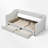 Upholstered Daybed With Trundle-817377543