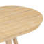 Ensemble de salle à manger rétro 5 pièces, table ronde avec rallonge l 16 po et 4 chaises rembourrées pour la salle à manger et le salon-947420432