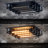 18.5" Industrial Steampunk Flush Mount Vintage Ceiling Light