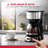 Holstein Housewares 5-Cup Programmable Coffee Maker