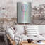 Bungalow rose «Dream in Color» par Rachel Caldwell, art mural en métal-976072915