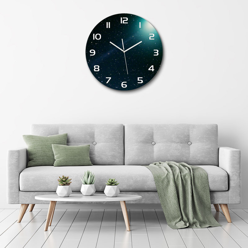Juanna Glass Wall Clock