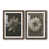 Papier, cadre noyer