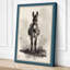 Defiant Donkey Japandi - Wrapped Canvas-1235542211-1235542234