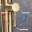 Floor Tub Spout with Diverter-88306167