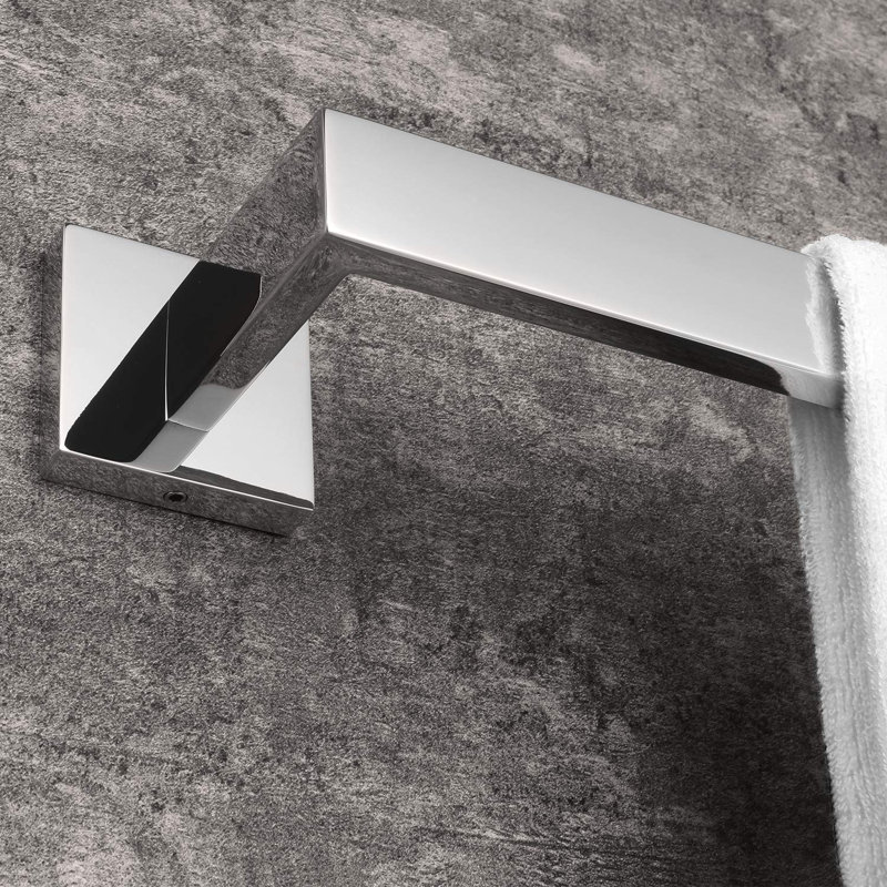 Porte-serviettes mural 16 po, Chrome poli