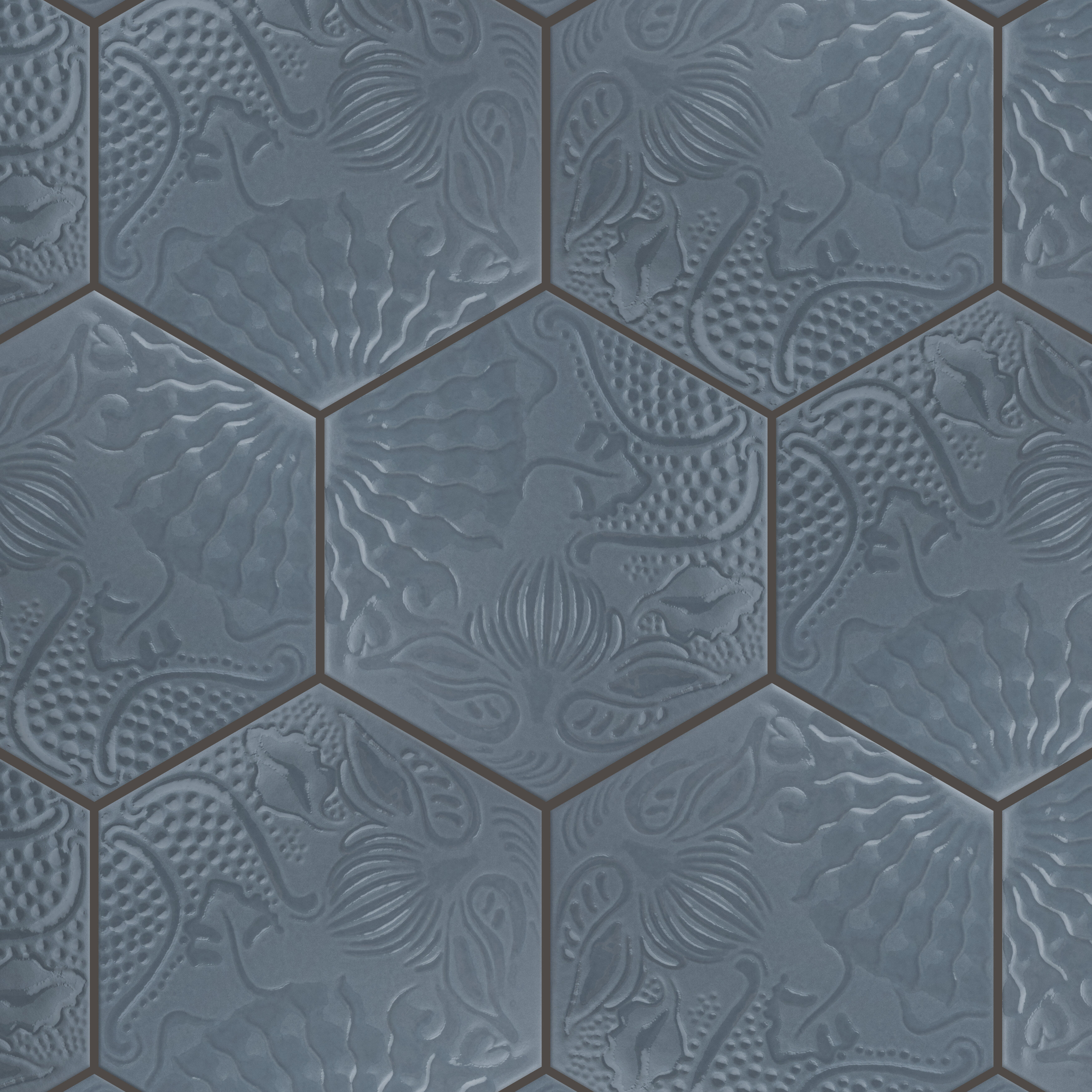 Merola Tile Gaudi Lux Hex 9 X 10 Porcelain Patterned Wall And Floor Tile And Reviews Wayfair 1390