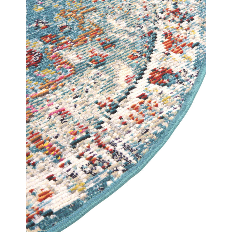 Oriental Indoor Rug, Round 4'1"