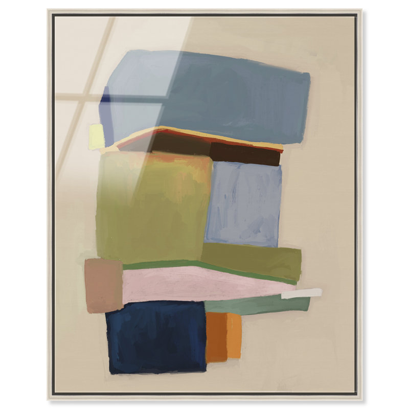 Point Of View Print by Oliver Gal, 31" H x 25" W, Silver Floater Frame