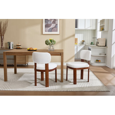 Ensemble de 2 chaises de salle à manger Farmhouse