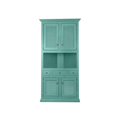 Modern Corner Dining Hutch with shutter doors by Alcott Hill