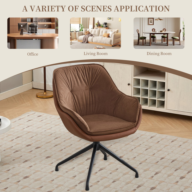 WANKFRNTE Executive Chair, Brown