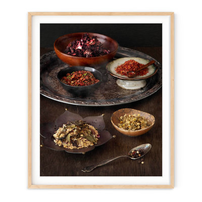Moroccan Spices - Picture Frame Photograph on Paper