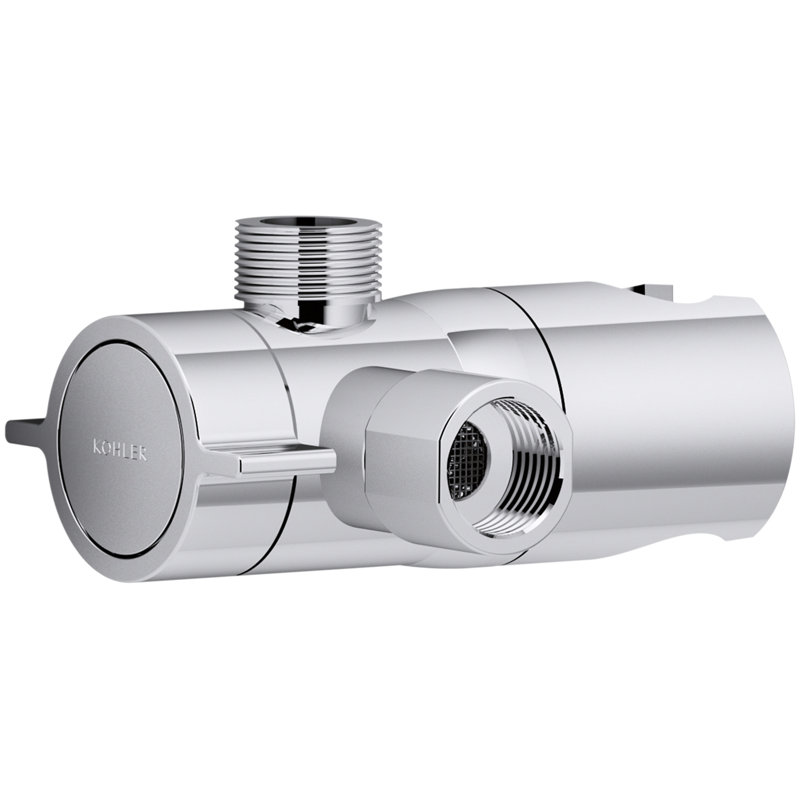 Awaken Shower Arm Diverter, Polished Chrome