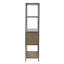 Bibliothèque Mid-Century moderne avec armoire de rangement
