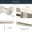 Applique pour tableau 3 lumières Kenton en nickel poli 30 po Kenton-188555971-188555998