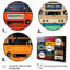 Cassette Tapes Nostalgic Grooves II sur toile, 3 pièces-832868974