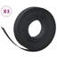 Ensemble de 3 bordures de jardin en polyéthylène noir 32,8 pi 5,9 po Vidaxl-112605797-112605796